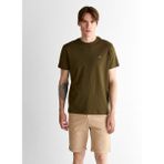 Gant Erkek Yeşil Regular Fit Bisiklet Yaka T-Shirt 2325167T.301 - 301-Yeşil