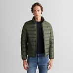 Gant Erkek Yeşil Regular Fit Dik Yaka Kaz Tüyü Mont
