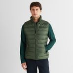 Gant Erkek Yeşil Regular Fit Dik Yaka Kaz Tüyü Yelek - 3XL