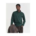 Gant Erkek Yeşil Regular Fit Yarım Fermuarlı Sweatshirt