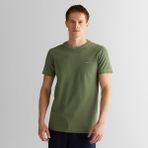 Gant Erkek Yeşil Slim Fit Bisiklet Yaka T-Shirt - 362-Yeşil - 3XL
