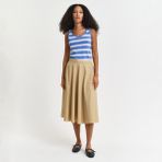 Gant Kadın Bej Loose Fit Etek - 232-Bej - 42