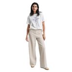 Gant Kadın Bej Straight Fit Pantolon