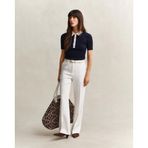 GANT Kadın Beyaz Slim Fit Pantolon