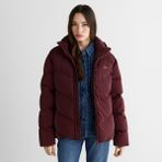 Gant Kadın Bordo Regular Fit Fermuarlı Mont - 604-Bordo - S