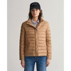 Gant Kadın Kahverengi Regular Fit Dik Yaka Logolu Mont 4700281.213 - XS