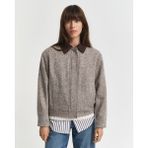 Gant Kadın Kahverengi Regular Fit Yün Ceket 4700391.202 - -- - 202-Kahverengi