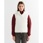 Gant Kadın Krem Regular Fit Kapüşonlu Kapitone Yelek 47124301T.113 - Krem Rengi - XL