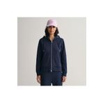Gant Kadın Lacivert Regular Fit Kapüşonlu Sweatshirt