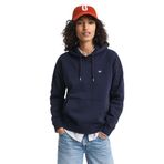 GANT Kadın Lacivert Relaxed Fit Kapüşonlu Sweatshirt