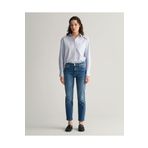 Gant Kadın Mavi Slim Fit Jean Pantolon