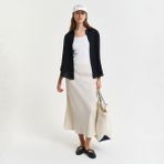 Gant Kadın Pembe Regular Fit Etek - Krem Rengi - 38