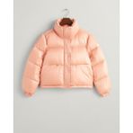 Gant Kadın Pembe Relaxed Fit Dik Yaka Mont 4700295.642 - XL