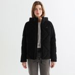 Gant Kadın Siyah Kapüşonlu Kapitone Mont - XL - 5-Siyah