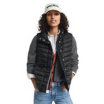 GANT Kadın Siyah Regular Fit Dik Yaka Kaz Tüyü Yelek