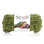 Ganzoo Paracord 550 Halat Paraşüt Kordonu, Bileklik, Halat, Boyun Bandı, Naylon/Polyester Halat, 7 Çekirdek Şerit, 30 Metre, 4 mm Kalınlıkta | Çok Amaçlı Halat | Paraşüt İpi | Renk: Askeri Yeşil-Altın