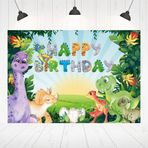 GAOTU Dinozor Doğum Günü Süslemeleri Suluboya Orman Partisi Arka Planı Çocuklar Erkek Çocuklar için Dino Temalı Afiş Büyük Aile Buluşma Etkinliği Fotoğraf Kabini Dekor Malzemeleri 7x5ft
