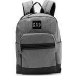 GAP 03400 Gri - Siyah Çift Bölme Sırt Çantası