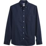 Gap 422488007 V-Ls Standard Oxford Erkek Gömlek - XL - Lacivert