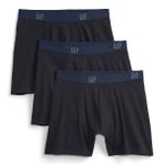 GAP 701135002 3'lü Basic Lacivert Günlük Stil Erkek Boxer