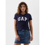 Gap 729555000 V-Ss Logo Classic Tee Kadın Tişört - XL - Lacivert