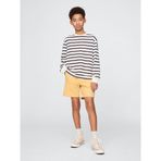 GAP 742934003 V-Frch Ft Logo Erkek Çocuk Şort, XS