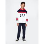 Gap 743964004 V-Frch Ft Bas Heritage Logo Jog Erkek Çocuk Eşofman Altı - Lacivert - 8