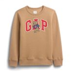 GAP 795118003 Krem Logo Crew Çocuk Günlük Stil Eşofman Üstü
