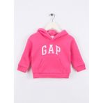Gap Baskılı Bebek Pembe Sweatshırt 743060000-A - 18 - 24 Ay