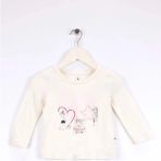 Gap Baskılı Bej Bebek T-Shirt 812482002-A