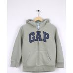 Gap Baskılı Erkek Çocuk Yeşil Sweatshırt 789861000
