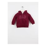 GAP Baskılı Kız Çocuk Kapüşonlu Sweatshirt, Kırmızı, 4-5 Yaş