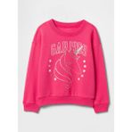 Gap Baskılı Kız Çocuk Pembe Sweatshırt 742957000 - 2 Yaş