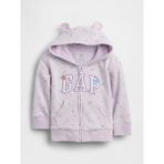 Gap Bebek Lila Vintagesoft Terry Gap Logo Fermuarlı Sweatshirt - 0 - 3 Ay