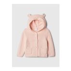 GAP Bebek Pembe Brannan Bear Kulak Aplikeli Hırka