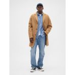 Gap Erkek Açık Kahve 100% Geri Dönüştürülmüş Relaxed Üst Palto - 2XL