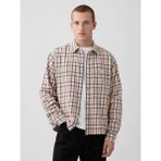 Gap Erkek Açık Pembe Sunwashed Twill Düz Kenar Gömlek - XL