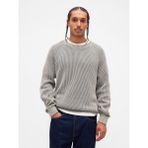 Gap Erkek Açık Yeşil Classic Raglan Bisiklet Yaka Kazak - 2XL