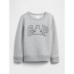Gap Erkek Bebek Açık Gri BabyGap Logo Sweatshirt - 2 Yaş