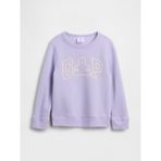 Gap Erkek Bebek Açık Lila BabyGap Logo Sweatshirt - 12 - 18 Ay