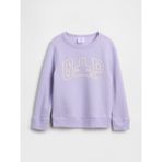 Gap Erkek Bebek Açık Lila BabyGap Logo Sweatshirt - 6 - 12 Ay