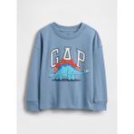 Gap Erkek Bebek Açık Mavi Gap Logo T-Shirt - 6 - 12 Ay