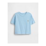 GAP Erkek Bebek Açık Mavi Oversize T-Shirt