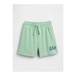 GAP Erkek Bebek Açık Yeşil Logo Pull-On Fransız Havlu Kumaş Şort