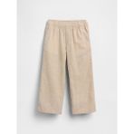 Gap Erkek Bebek Bej Keten Karışımı Pull-On Pantolon - 12 - 18 Ay