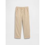 Gap Erkek Bebek Bej Pull-On Tapered Keten Karışımı Pantolon - 4 Yaş