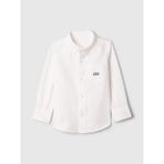 Gap Erkek Bebek Beyaz Gap Logo Oxford Gömlek - 5 Yaş