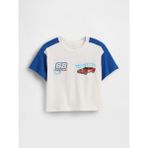 Gap Erkek Bebek Beyaz Hot Wheels Grafik Logo T-Shirt - 2 Yaş