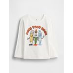 Gap Erkek Bebek Beyaz Mix & Match Grafik Baskılı T-Shirt - 6 - 12 Ay