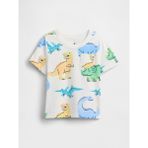 Gap Erkek Bebek Beyaz Mix & Match Pocket T-Shirt - 6 - 12 Ay